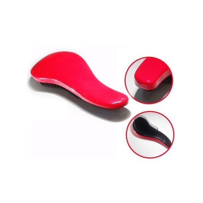 Magic Beauty - Magic Tangle Detangling Hair Brush Red/Black 4.6 x 18.2 x 8cm - Image 1