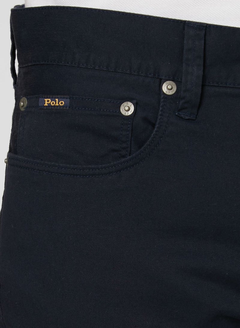 بولو رالف لورين جينز بقصة مستقيمة ولون باهت قليلاً كحلي - Image 4