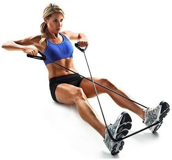 Generic Multi-Functional Elastic Yoga Pull Rope Fitness Resistance Band - Image 4