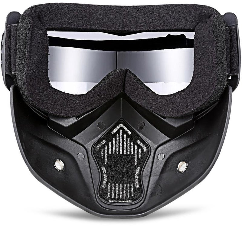 ROBESBON Cycling Face Mask With Detachable Mask And Mouth Filter  - Image 4