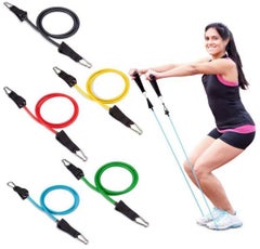 11-Piece Resistance Band Set With Carrying Case 540grams - v1610055023/N43219055A_4