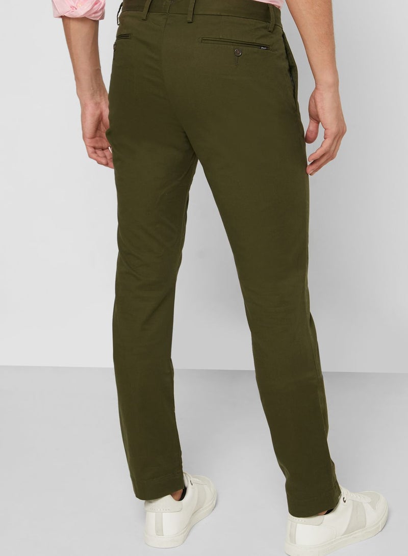 بولو رالف لورين سروال قصير ضيق أخضر - Image 3