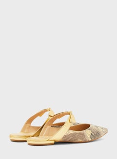FYOR Slingback Low Heel Pumps Multicolour  - Image 3