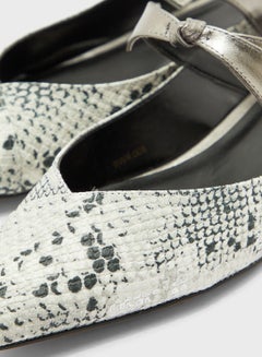 FYOR Slingback Low Heel Pump Multicolour  - Image 4