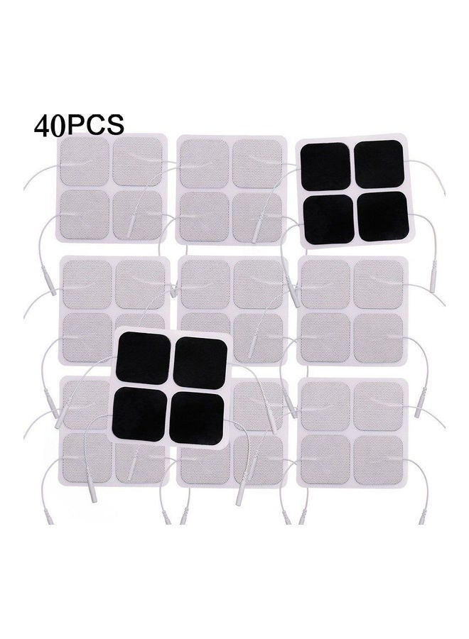 40-Piece Self Adhesive Physical Therapy Electrode Pads - Image 1