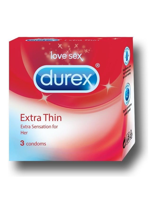 Durex Extra Thin Condoms - Image 1