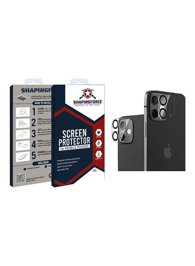 SHAPINGFORCE Camera Lens Protector For Apple iPhone 12 Clear - Image 1