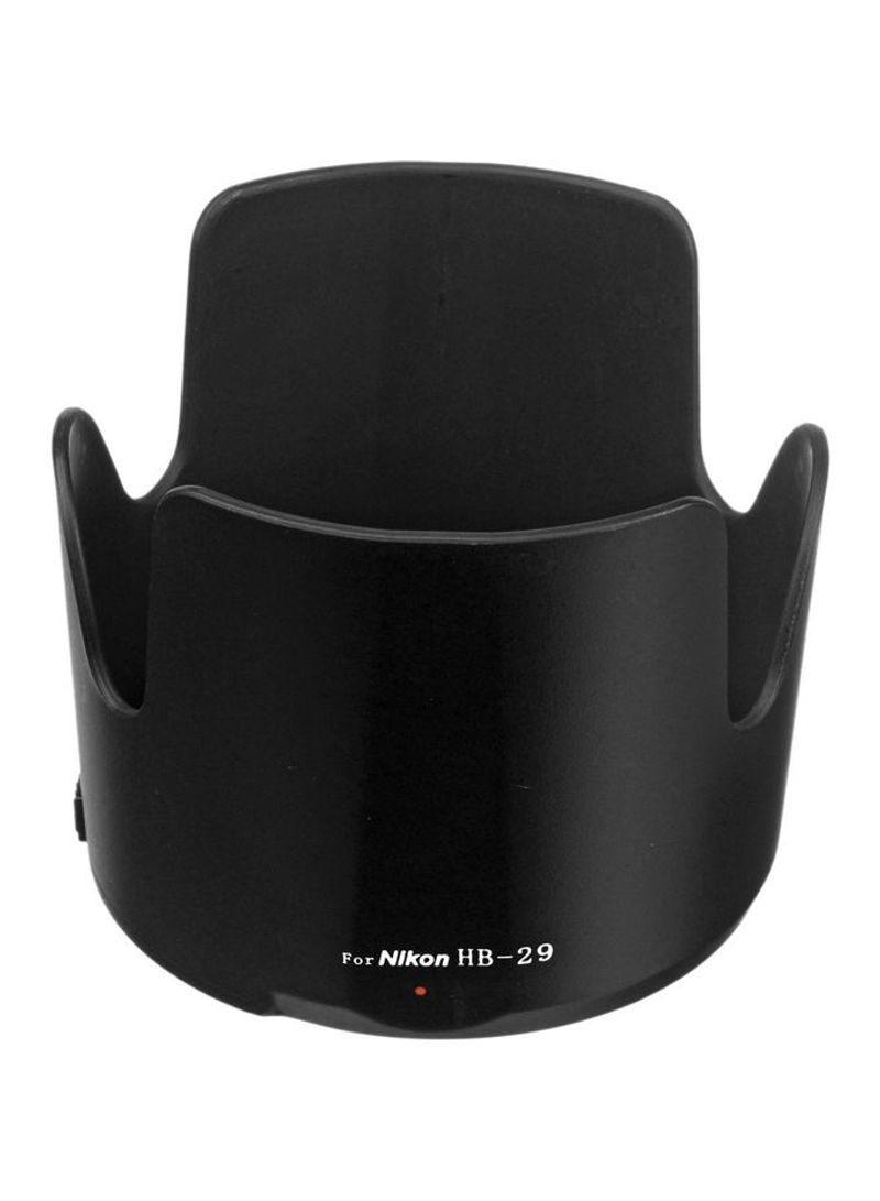 Protective Lens Hood For Nikon Black 