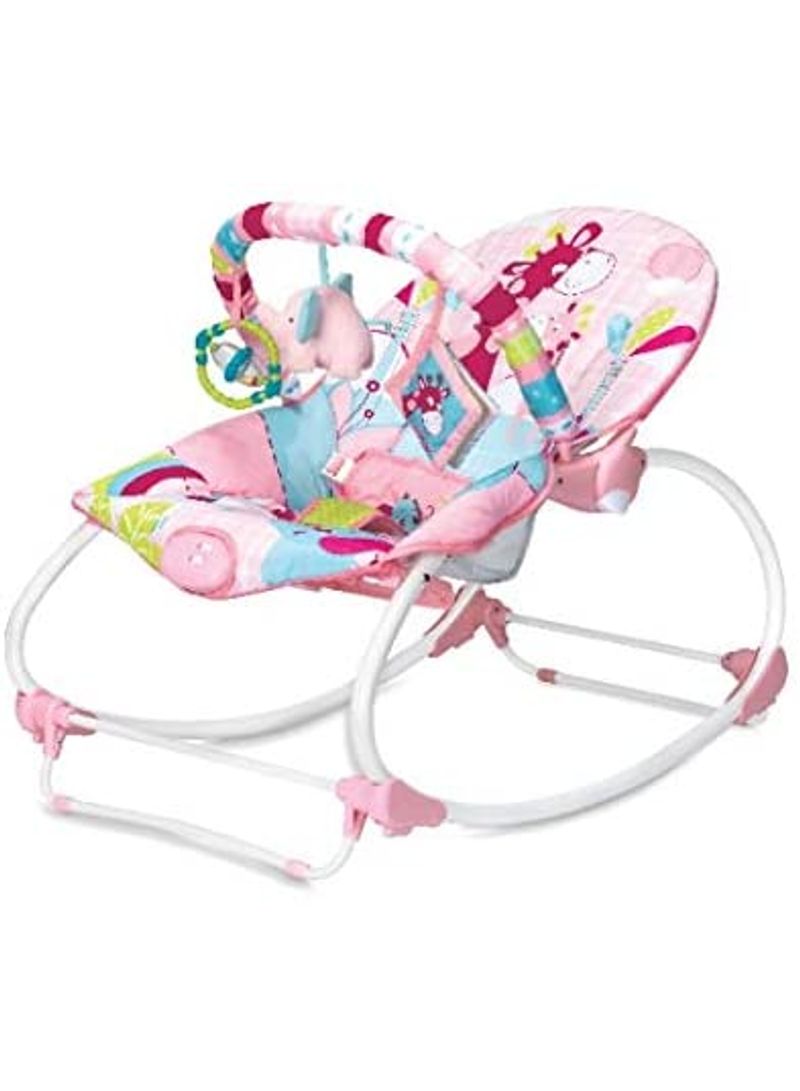 Mastela Giraffe Printed Newborn To Toddler Baby Rocker - Image 1