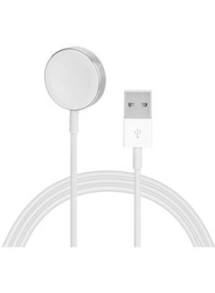 Magnetic USB Charging Dock For 42mm Apple Smart Watch White