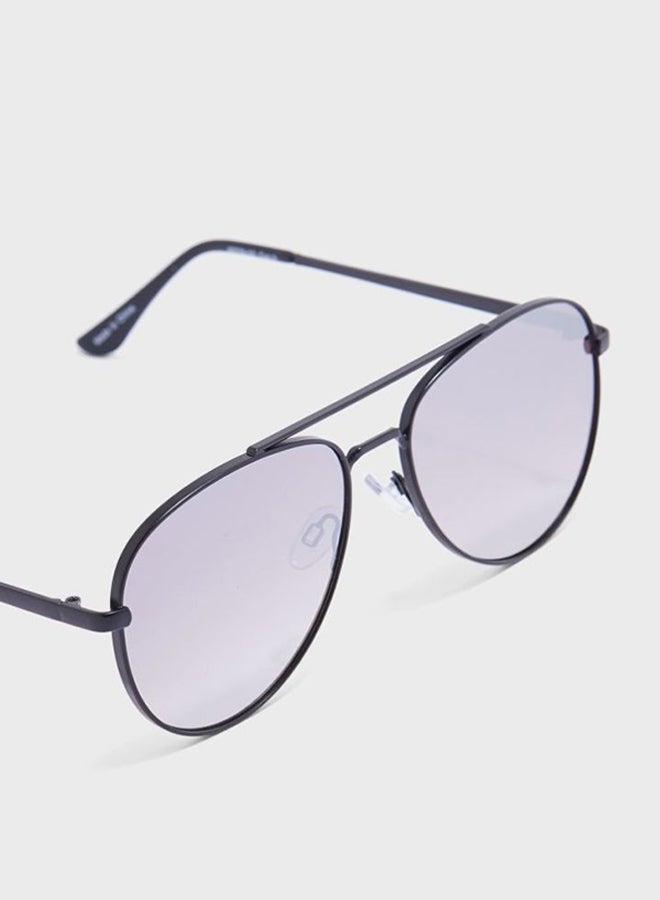 JACK & JONES Men's Mirrored Aviator Sunglasses 12148733  - Image 3