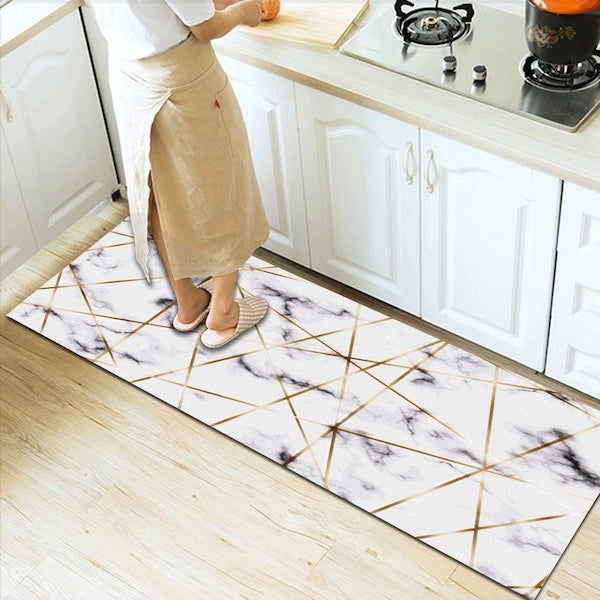Nordic Style Geometry Print Anti-Slip Fashion Carpet Multicolour 60x90cm  - Image 3