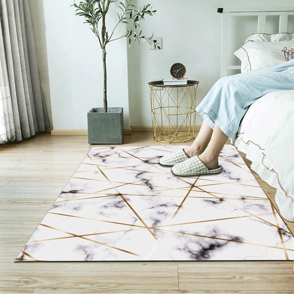 Nordic Style Geometry Print Anti-Slip Fashion Carpet Multicolour 60x90cm  - Image 5