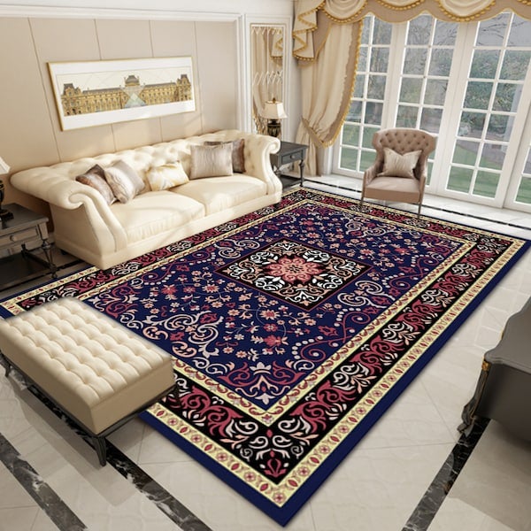 Generic - 1-Piece Dustproof Color Block European Style Carpet Multicolour 50x80cm - Image 1