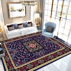 1-Piece Dustproof Color Block European Style Carpet Multicolour 50x80cm