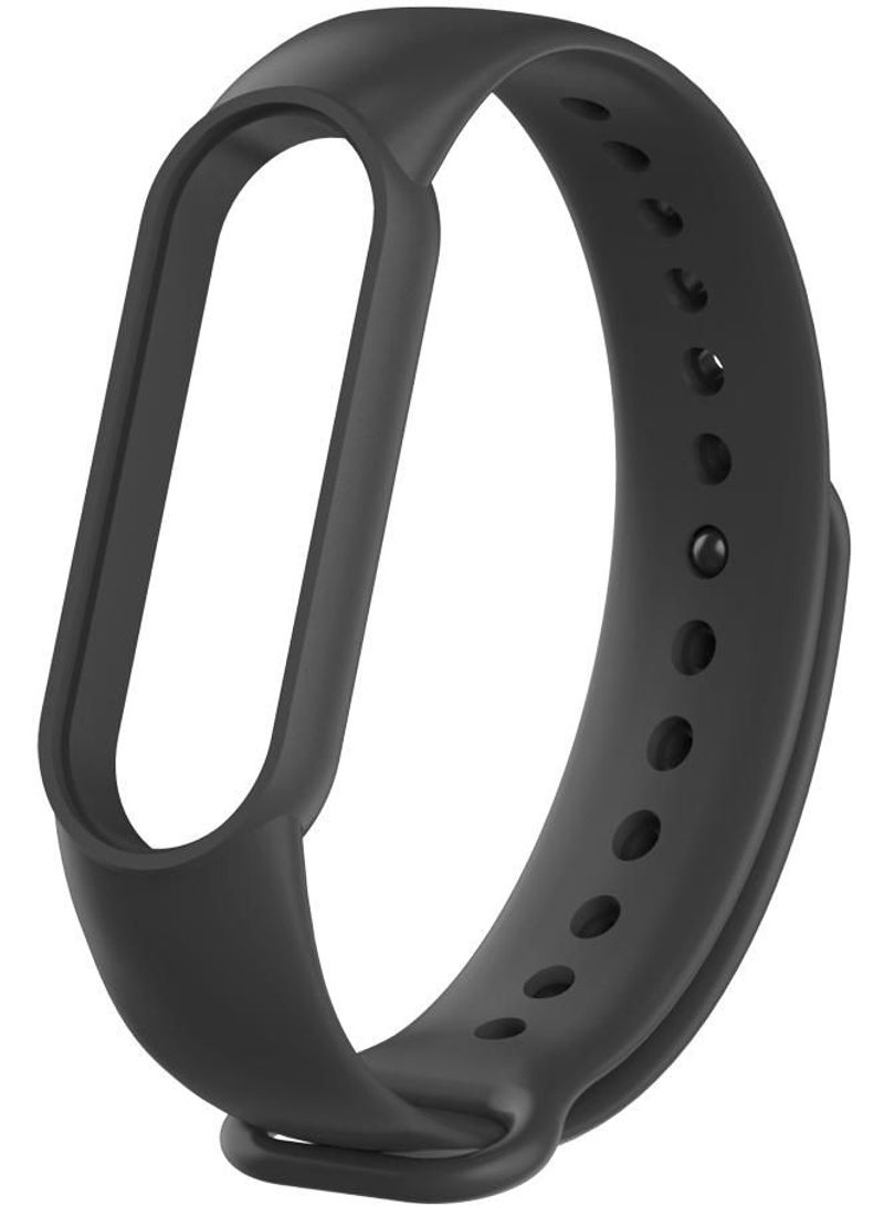 Replacement Fitness Tracker Band For Xiaomi Mi Band 5 Black