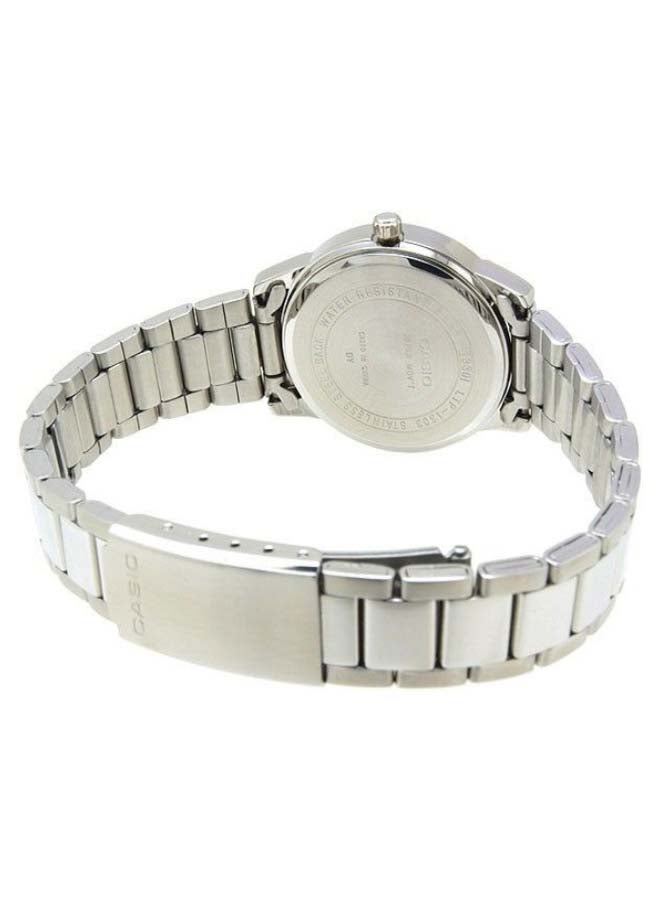 كاسيو مُجدد - ساعة عقارب بآلية من الكوارتز طراز LTP-1303D-7AVDF للنساء - Image 2