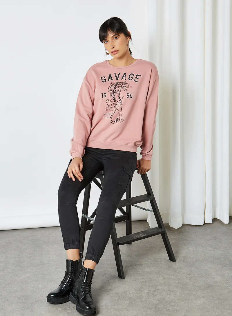 PIECES Nancy Sweatshirt Zephyr(15-1906