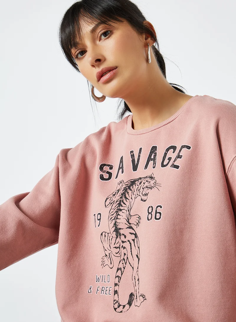 PIECES Nancy Sweatshirt Zephyr(15-1906