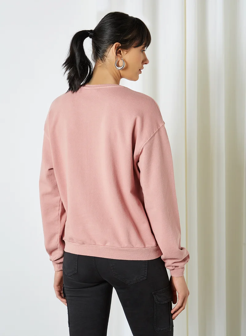PIECES Nancy Sweatshirt Zephyr(15-1906