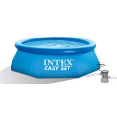 INTEX 2-Piece Easy Set Inflatable Round Swimming Pool With Filter Pump 366x76cm  - Image 2