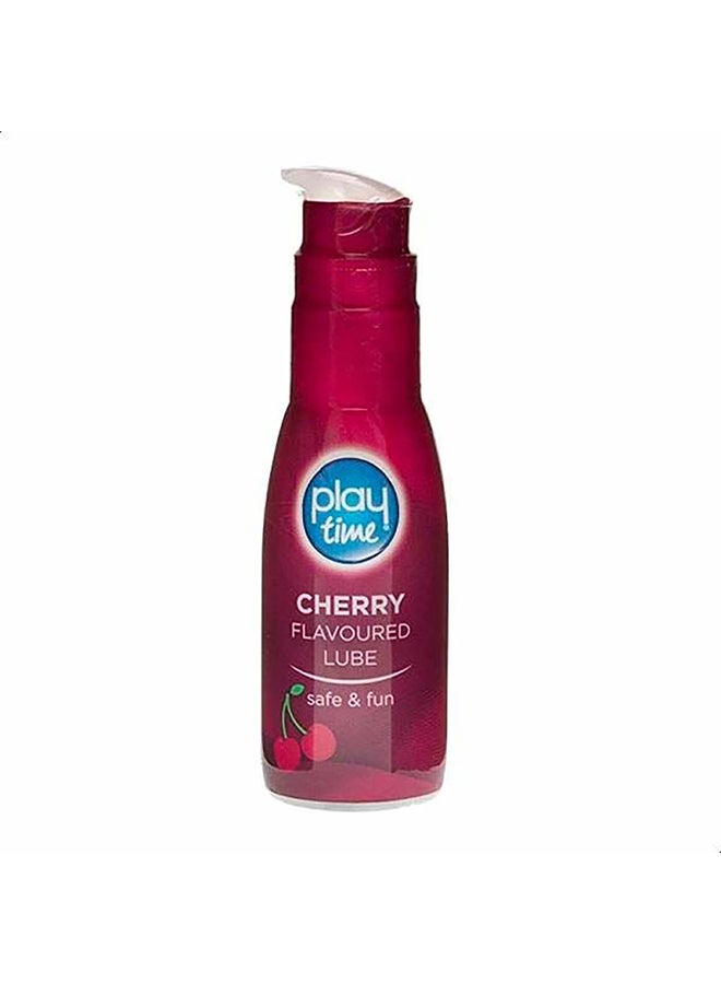Play Time - Cherry Flavoured Lube Lubricant Gel - Image 1