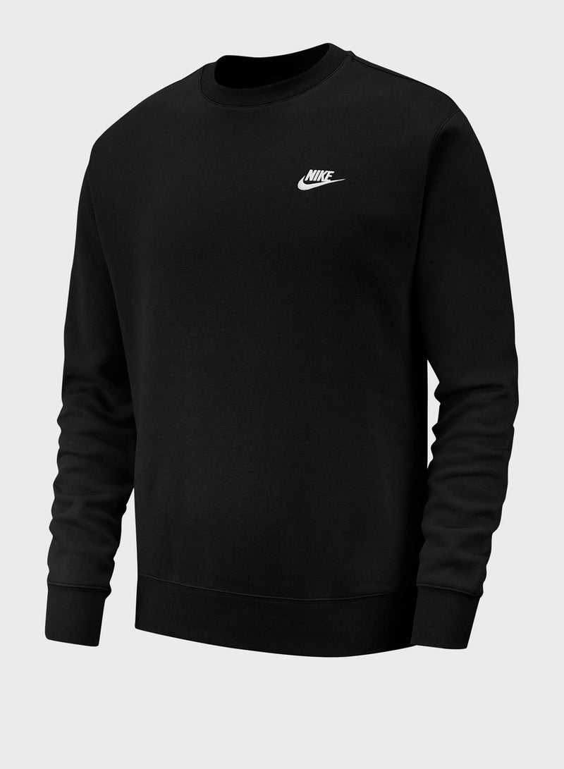 Nike - Solid Sweatshirt Black - Image 1