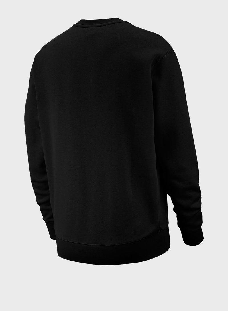 Nike - Solid Sweatshirt Black - Image 1
