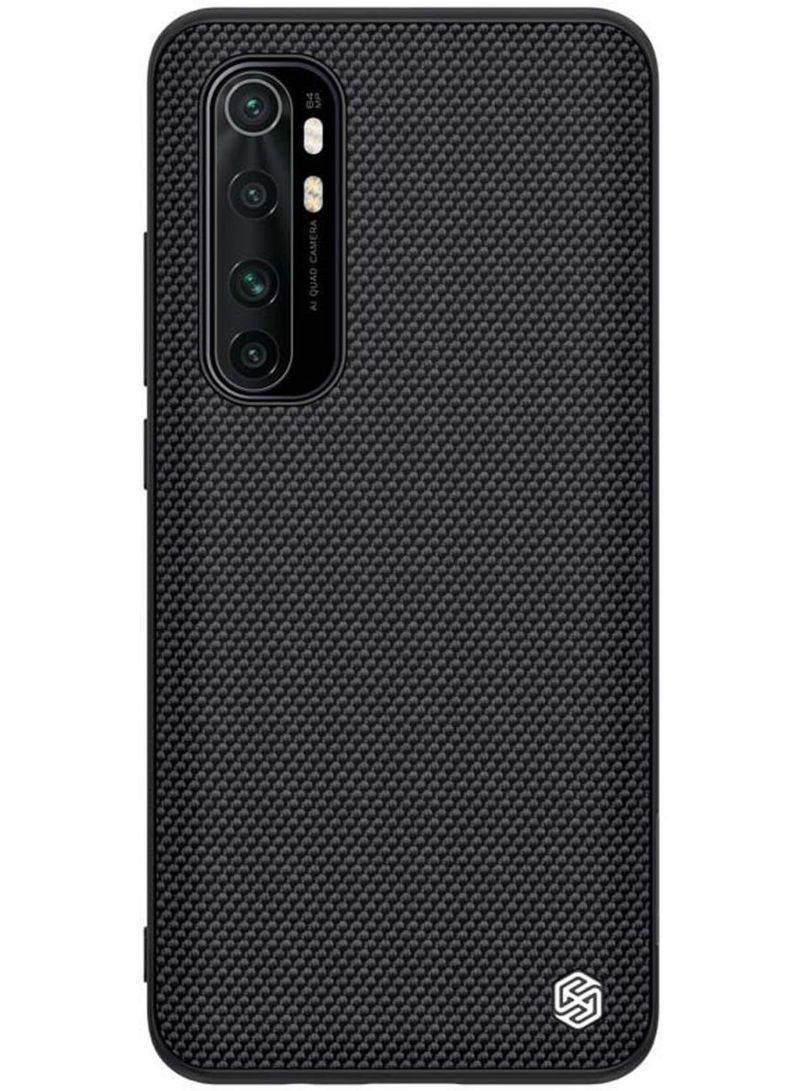 Nillkin Textured Nylon Fibre Back Cover For Xiaomi Redmi Note 10 Lite Black - Image 1