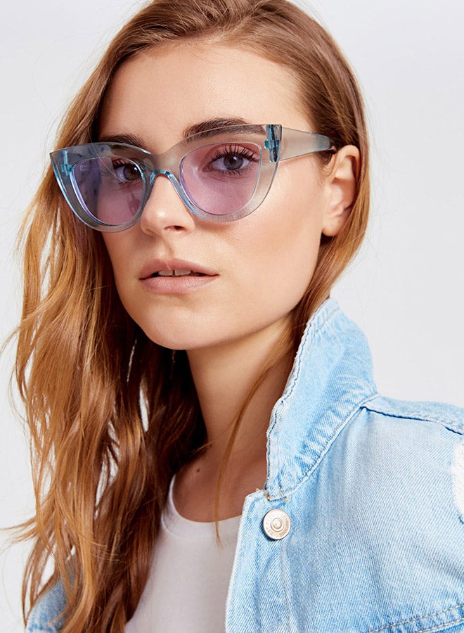 ال سي وايكيكي نظارة شمسية بإطار على شكل عين القطة طراز 9SN622Z8 للنساء - Image 4