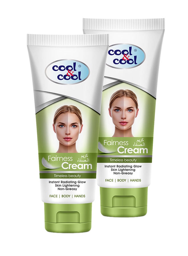 Cool & Cool Fairness Cream, 100ml x 2 - Image 1