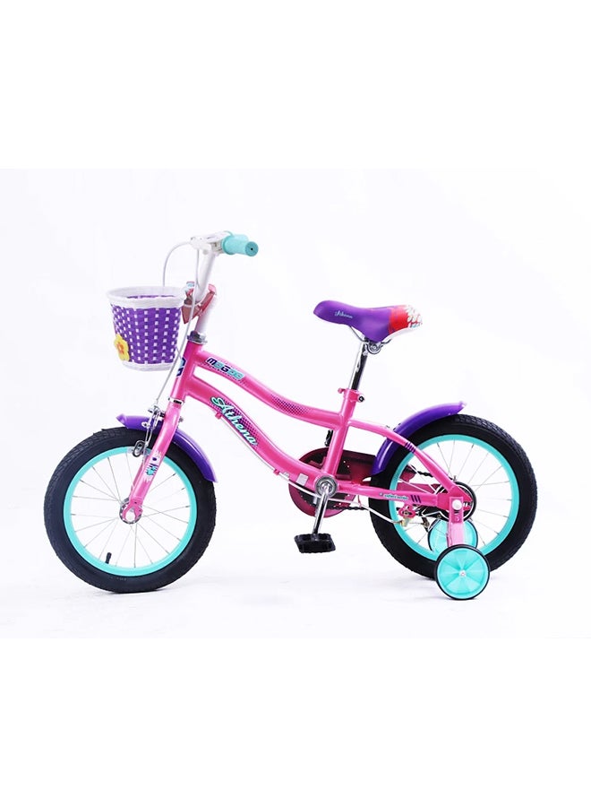 MOGOO Athena 14-Inch Kids Bike | 14-Inch Wheel Size | Adjustable Seat | Pink Color 14inch - Image 2
