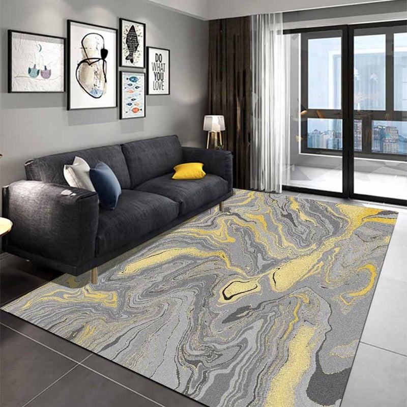 Modern Nordic Style Non-Skid Rug Grey 60x90cm - Image 1