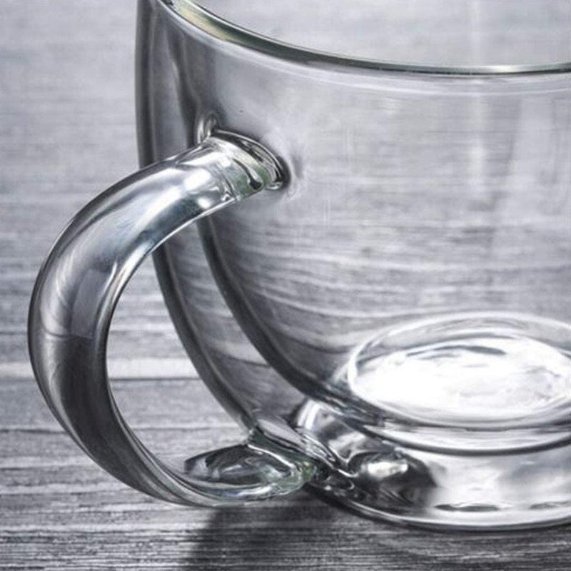 BLACKSTONE 2-Piece Double Wall Glass Tumbler Set Clear  - Image 2