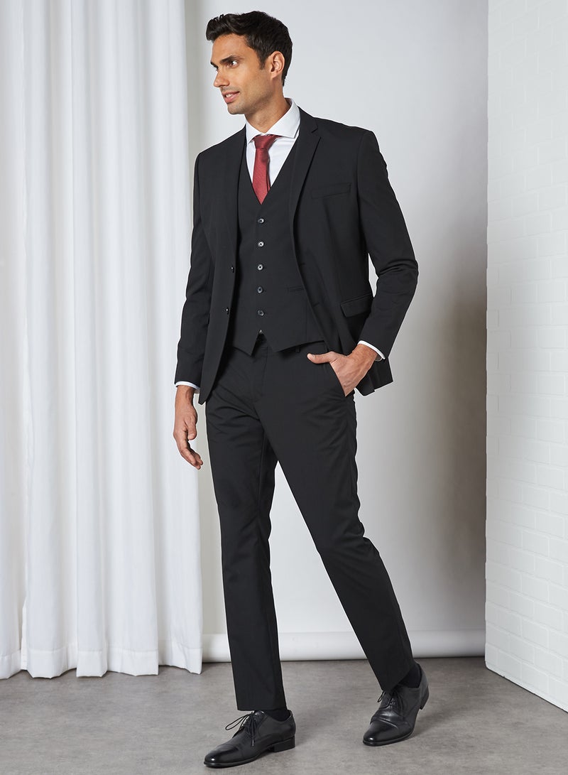 Selected Homme Slim Fit Blazer Black(C-N10)  - Image 3