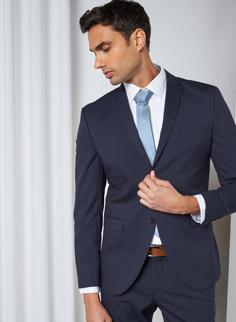 Selected Homme Slim Fit Blazer Navy Blazer(19-  - Image 1