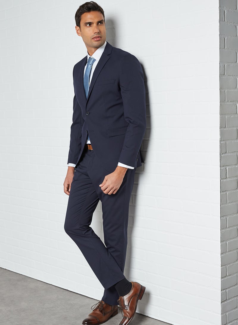Selected Homme Slim Fit Blazer Navy Blazer(19-  - Image 3