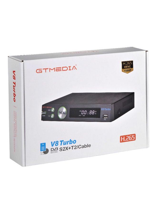 Gtmedia - V8 Turbo TV Receiver V8 Black - Image 1