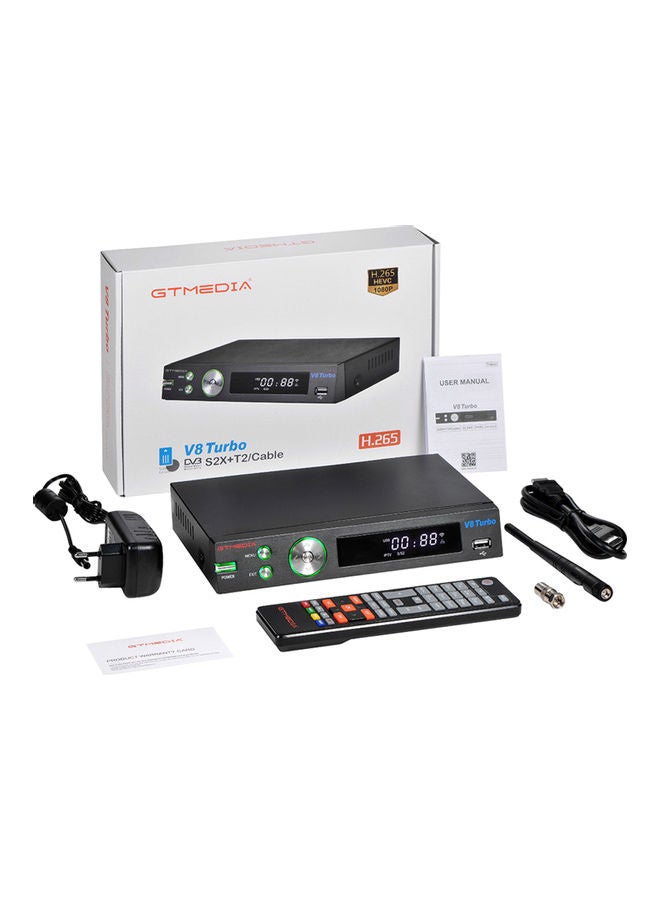 Gtmedia - V8 Turbo TV Receiver V8 Black - Image 1