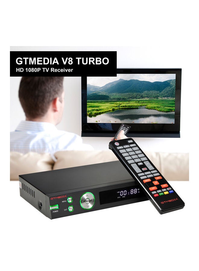 Gtmedia - V8 Turbo TV Receiver V8 Black - Image 1