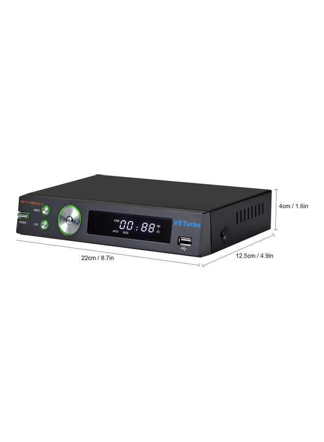 Gtmedia - V8 Turbo TV Receiver V8 Black - Image 1