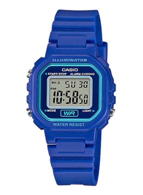 Women's Resin Digital Watch LA-20WH-2ADF - 35 mm - Blue