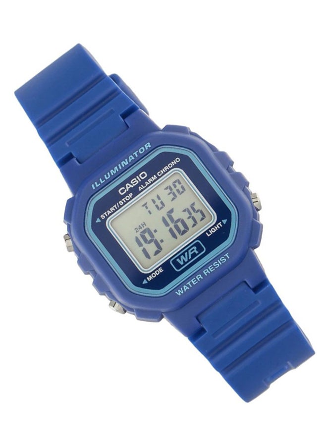 Women's Resin Digital Watch LA-20WH-2ADF - 35 mm - Blue - v1610175937/N40031683A_3