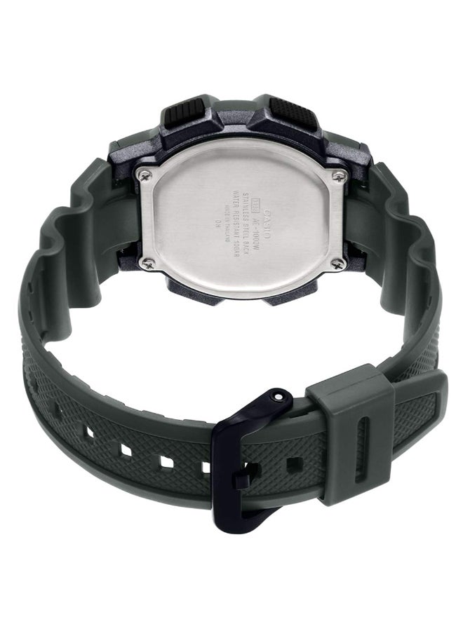 كاسيو ساعة رقمية بسوار من الراتينج طراز AE-1000W-3AVDF للرجال - Image 2