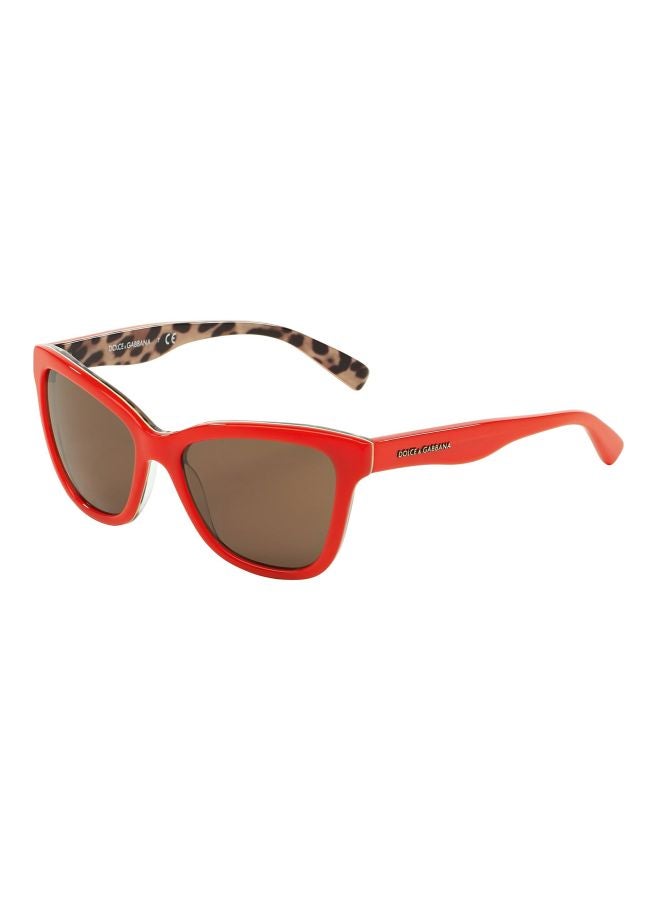 Dolce & Gabbana - Kids' Cat-Eye Sunglasses DG4237-288573-47 - Image 1