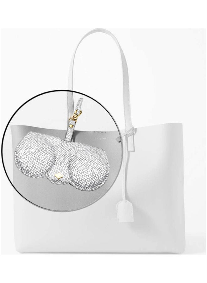Generic - Protective Storage Sunglasses Case Bag Silver - Image 1