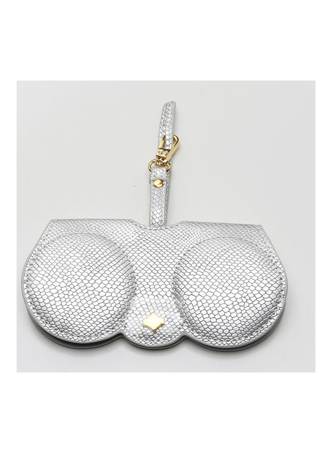 Generic - Protective Storage Sunglasses Case Bag Silver - Image 1