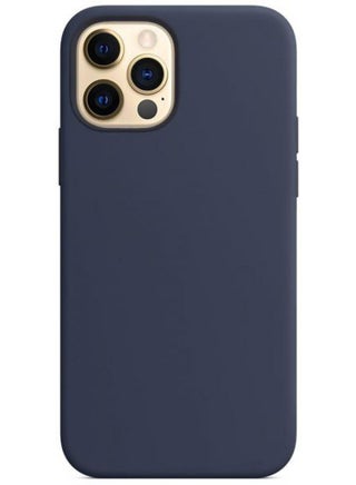 Silicone Shockproof Case For Apple IPhone 12 Pro Max Dark Blue - v1610186424/N43336237A_1