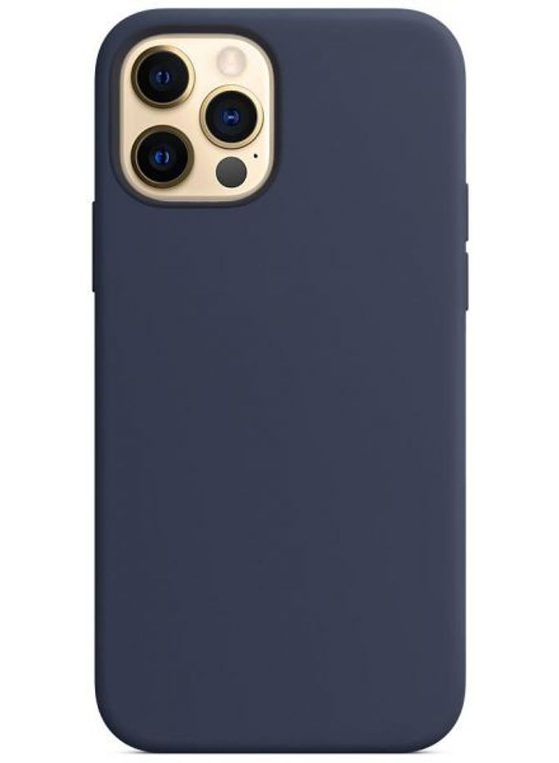 Silicone Shockproof Case For Apple IPhone 12 Pro Max Dark Blue