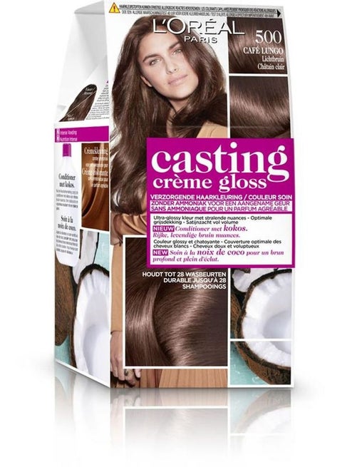 Casting Creme Gloss Hair Color Medium Brown 500 144grams